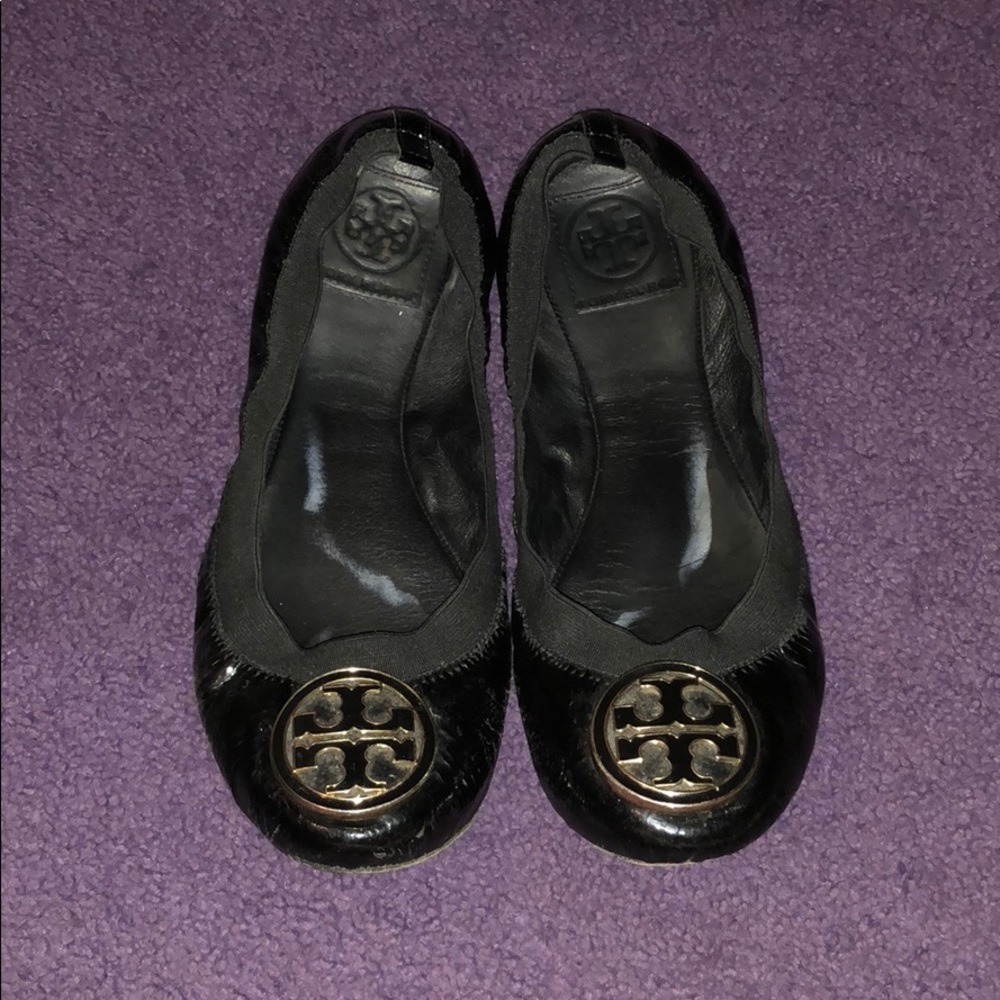 Black Tory Burch flats